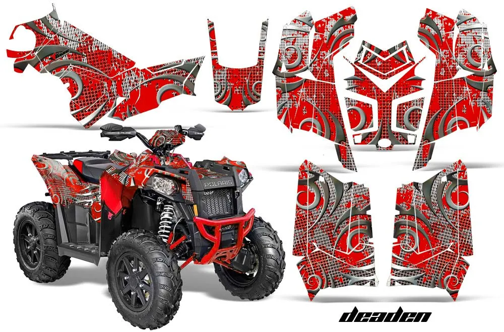 thumbnail interactive-video image 1 of Polaris Scrambler Graphic Kit 1995-2005 – Multicolor Vinyl Decal Set For ATV 1 of 5