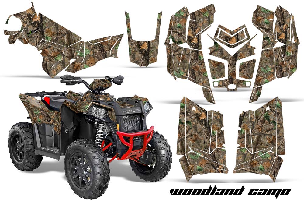 Polaris Scrambler XP 850 / 1000 ATV Custom Graphic Kit - 2013-2016
