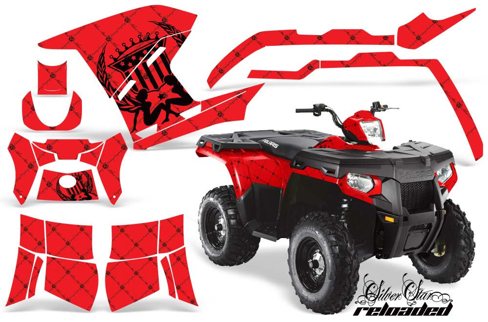 Polaris Sportsman 800 / 500 ATV Custom Graphic Kit - 2011-2015