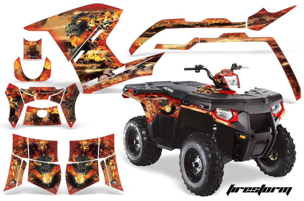 Polaris Sportsman 800 / 500 ATV Custom Graphic Kit - 2011-2015
