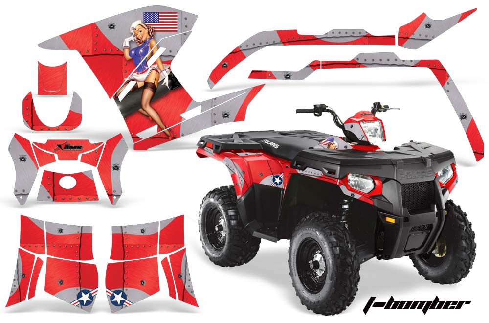 Polaris Sportsman 800 / 500 ATV Custom Graphic Kit - 2011-2015