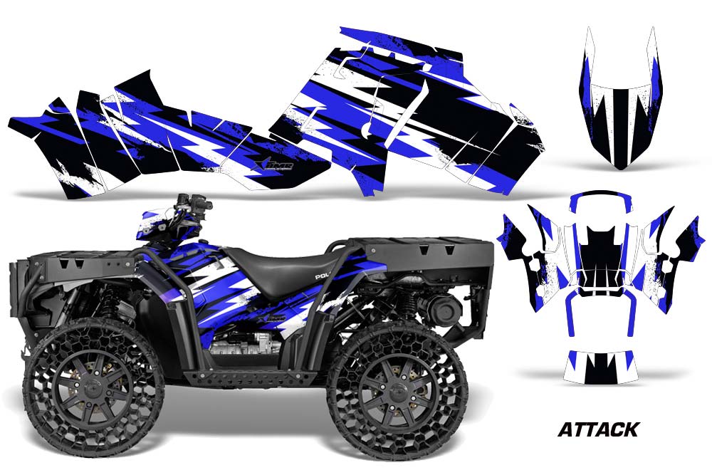 Polaris Sportsman WV850 ATV Custom Graphic Kit - 2012-2015