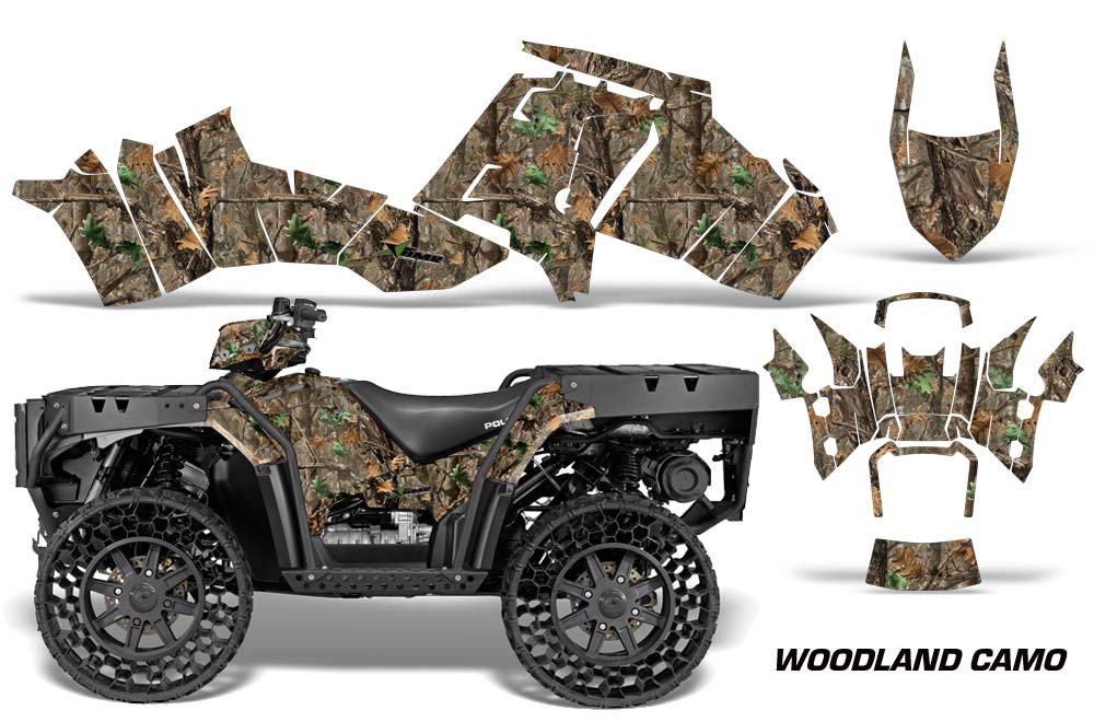 Polaris Sportsman WV850 ATV Custom Graphic Kit - 2012-2015