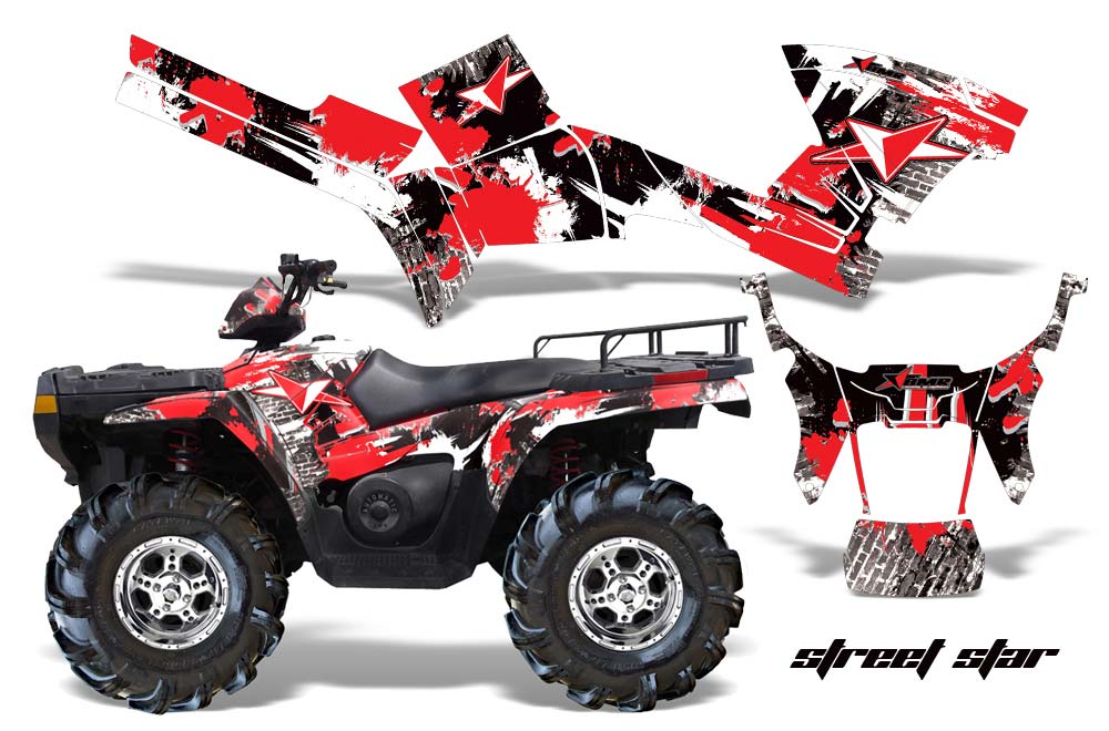 Polaris Sportsman 800 / 500 ATV Custom Graphic Kit - 2011-2015