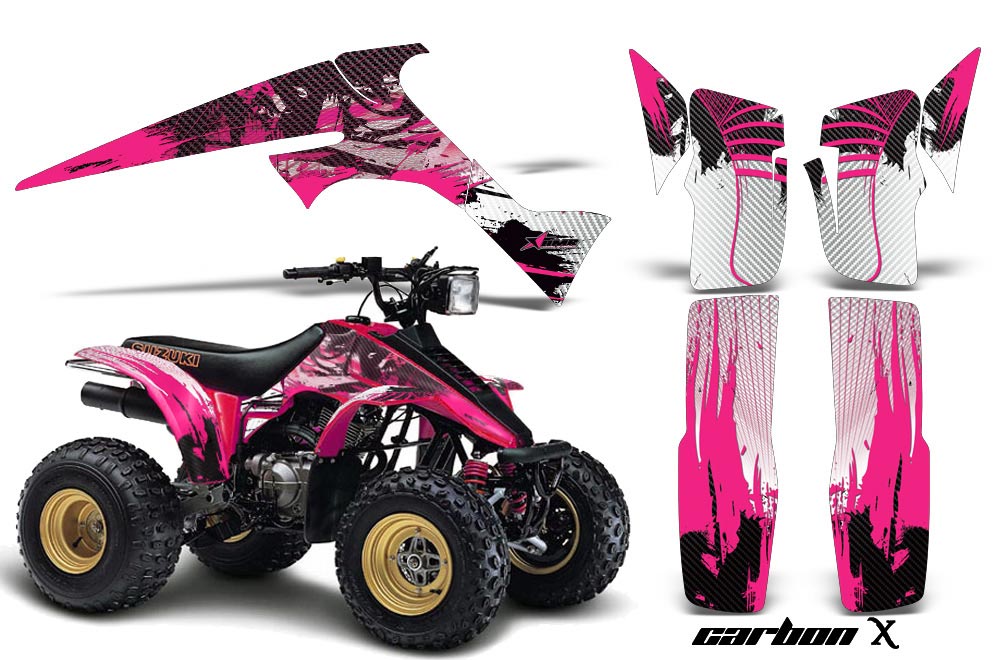 Suzuki LT 230/R ATV Graphic Kit - All Years Carbon X Pink