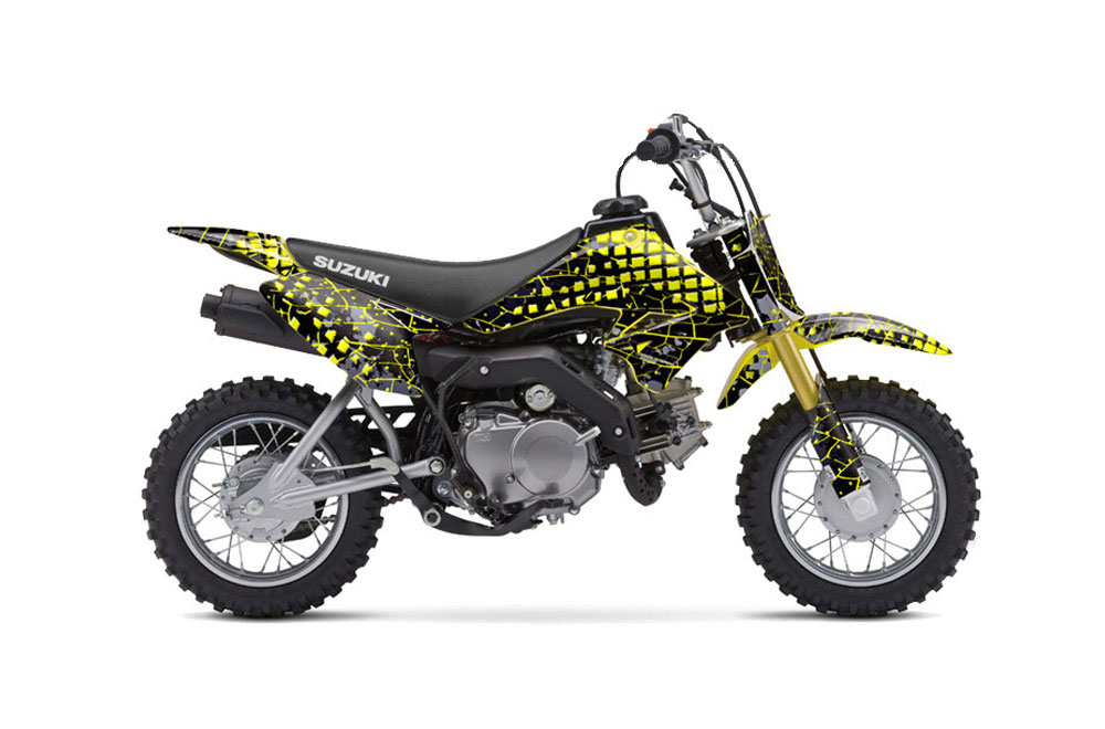 Suzuki DRZ 70 Dirt Bike Graphic Kit - 2008-2016 Swift Yellow