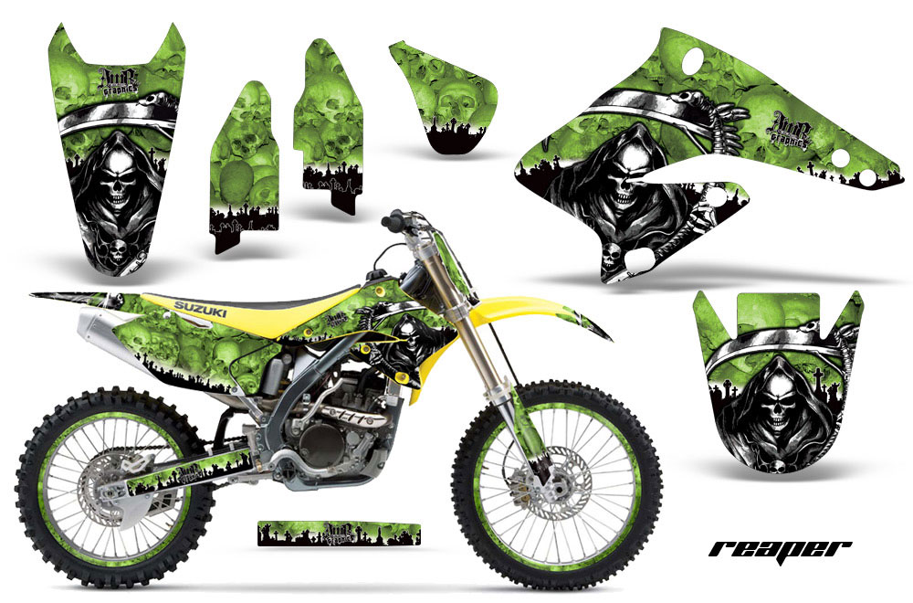 Suzuki RMZ 250 Dirt Bike Custom Graphic Kit - 2004-2006