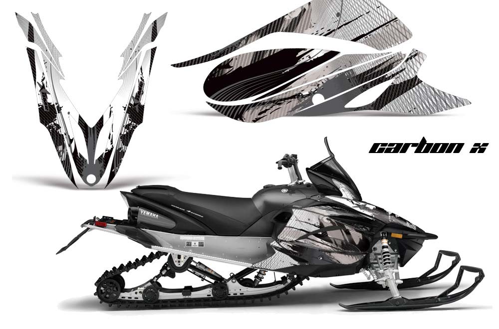 Yamaha Apex Sled Graphic Kit - 2011-2018 Carbon X Black