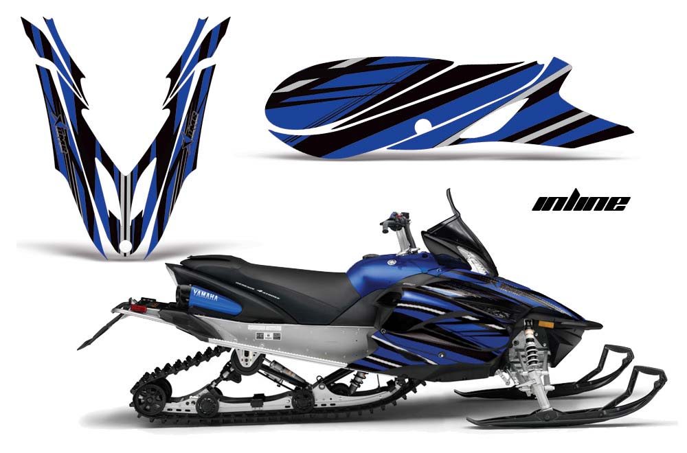 Yamaha Apex Sled Graphic Kit - 2011-2018 In Line Blue