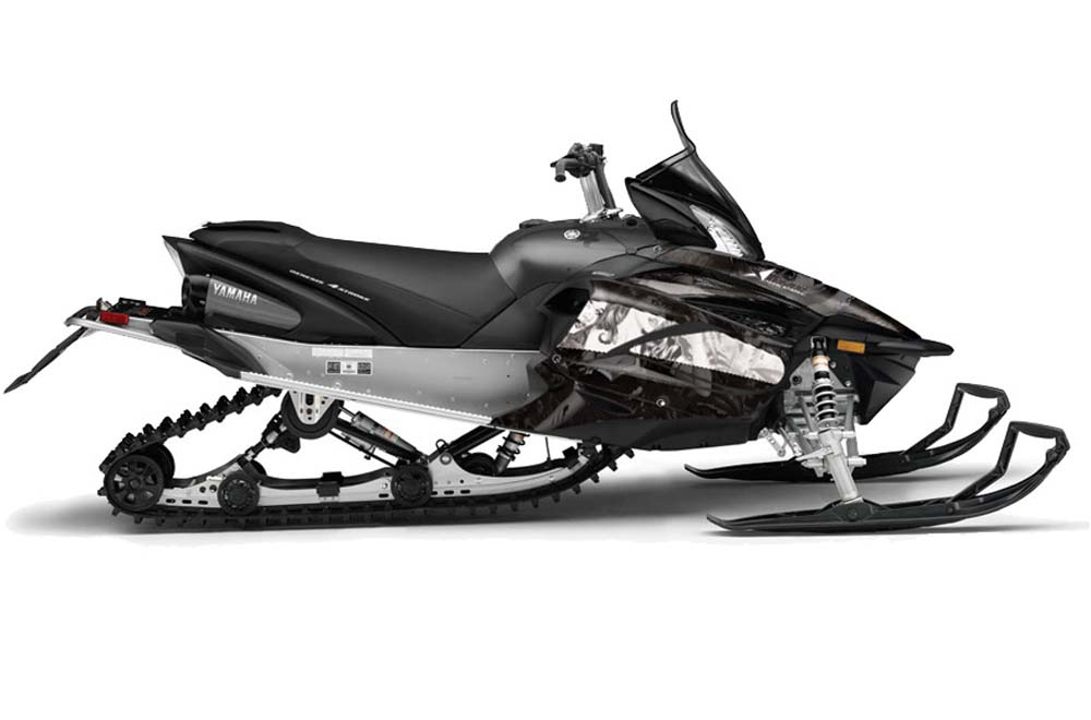 Yamaha Apex Sled Graphic Kit - 2011-2018 Mad Hatter White