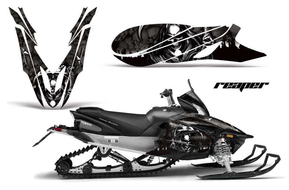 Yamaha Apex Sled Graphic Kit - 2011-2018 Reaper Black