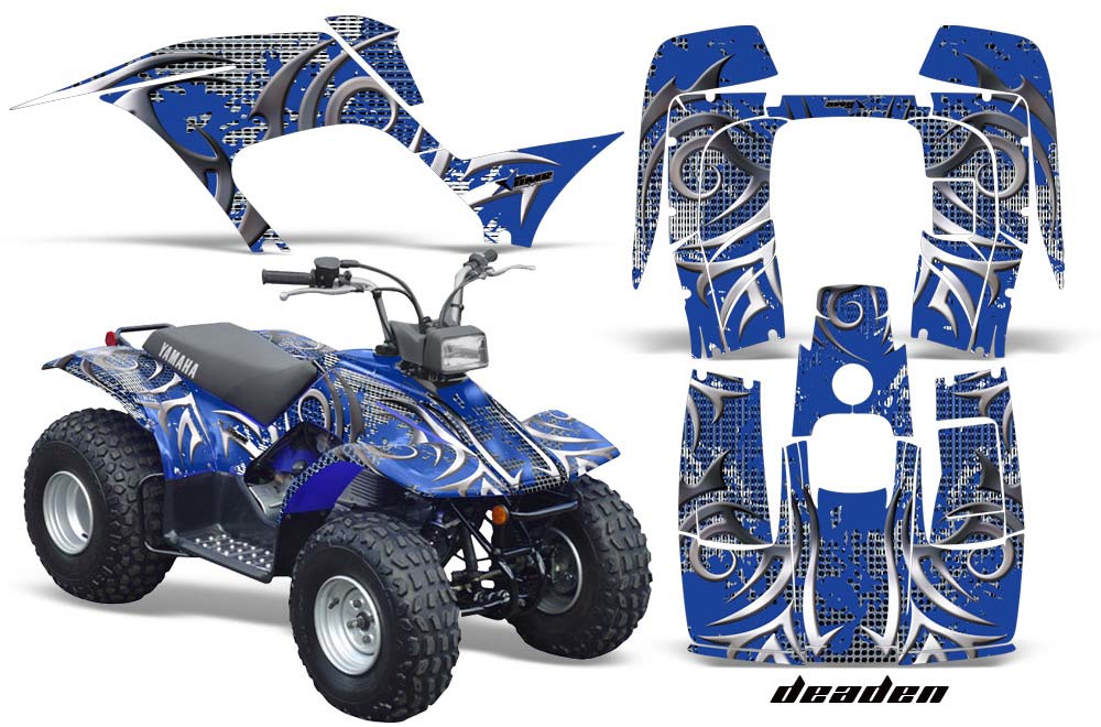 Yamaha Breeze 125 ATV Graphic Kit - 1989-2007 Deaden Blue