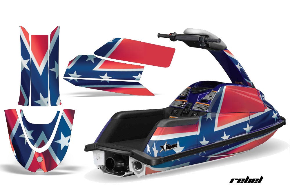 Yamaha Superjet Freestyle Jet Ski Graphic Kit (Round Nose) All Years Rebel