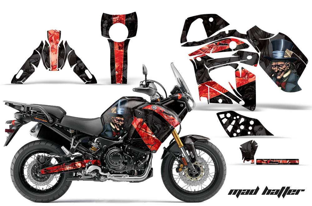 Yamaha Tenere 1200 Graphic Kit - 2012-2014 Mad Hatter Red