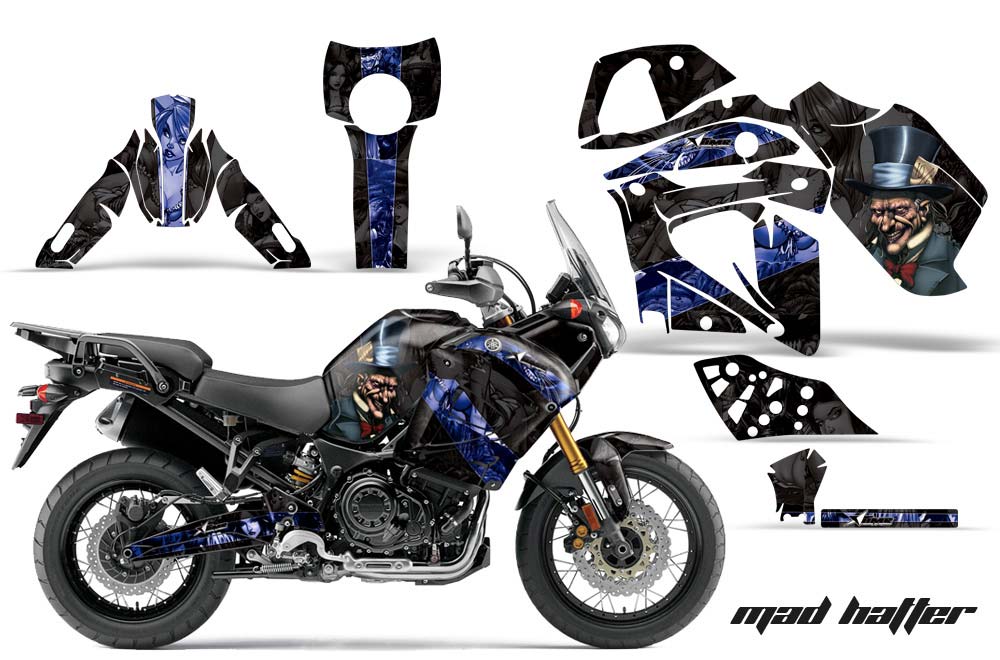 Yamaha Tenere 1200 Graphic Kit - 2012-2014 Mad Hatter Blue
