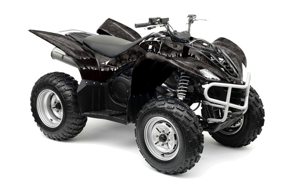 Yamaha Wolverine ATV Graphic Kit - 2006-2012 Reaper Black