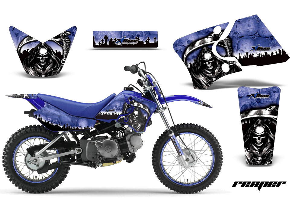 Yamaha TTR50 Dirt Bike Graphic Kit - 2006-2018 Reaper Blue