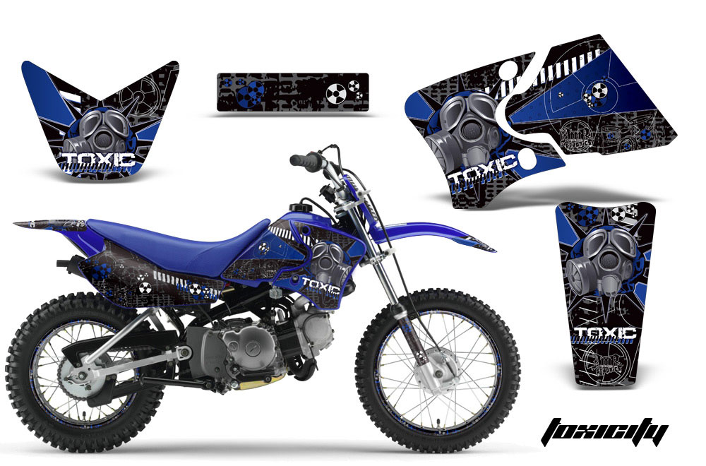 Yamaha TTR50 Dirt Bike Graphic Kit - 2006-2018 Toxicity Blue