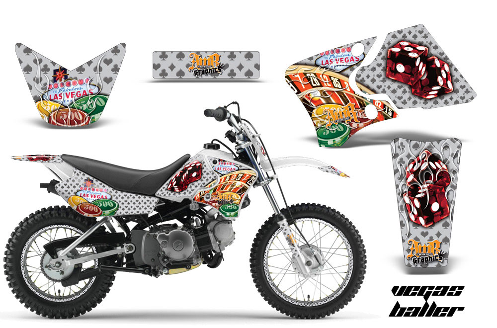 Details about   Graphic Kit for Yamaha TTR90 E TTR 90 KidS Dirt Bike Stickers MX Decals 00-07 R 