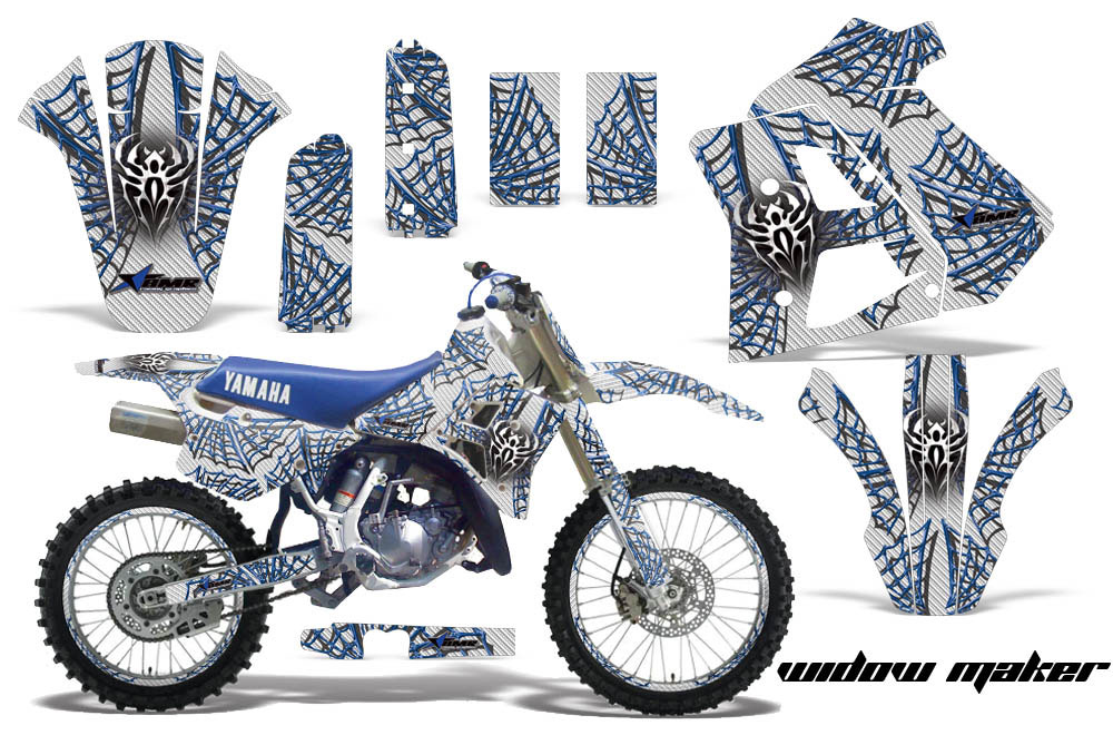 Yamaha WR 250Z Dirt Bike Graphic Kit - 1991-1993 Widow Maker White