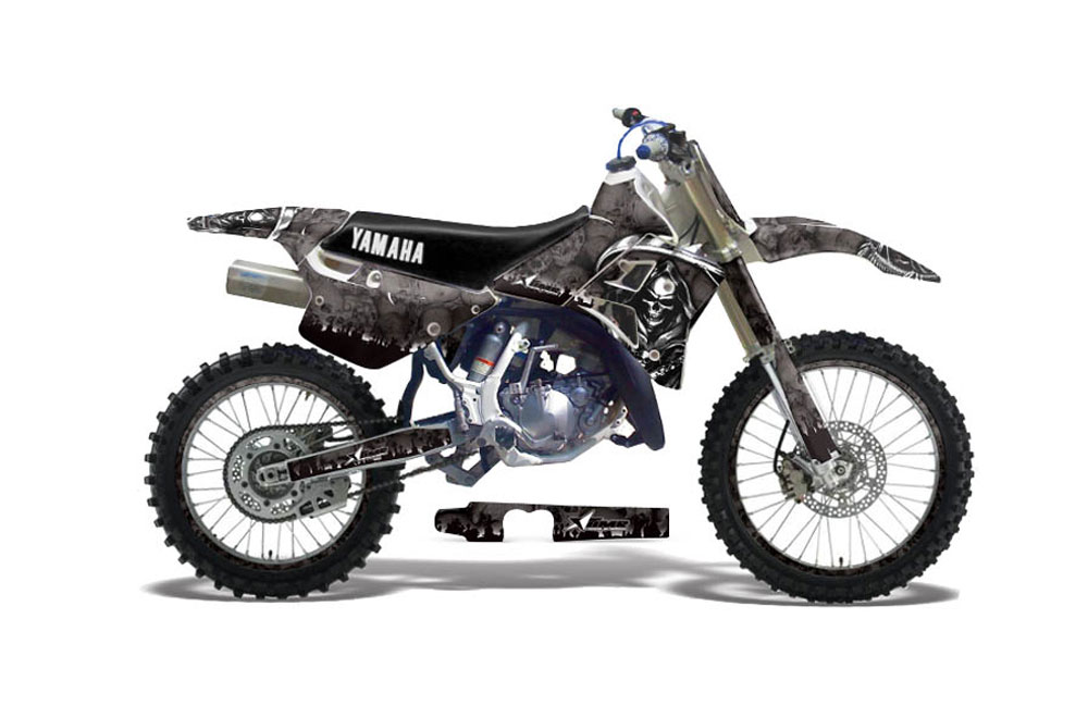 Yamaha WR 250Z Dirt Bike Graphic Kit - 1991-1993 Reaper Black