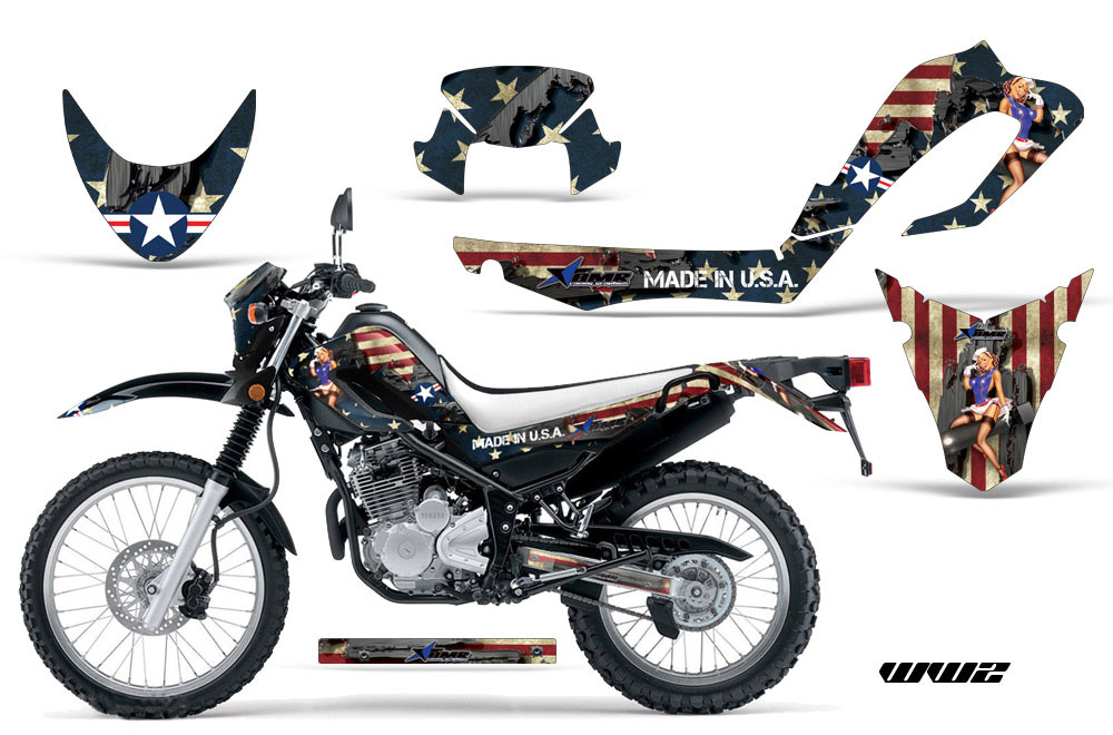 Yamaha XT250X Dirt Bike Graphic Kit - 2006-2018 WW2