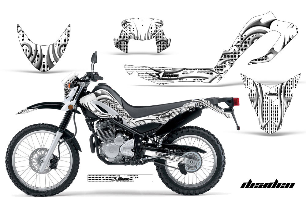 Yamaha XT250X Dirt Bike Graphic Kit - 2006-2018 Deaden White