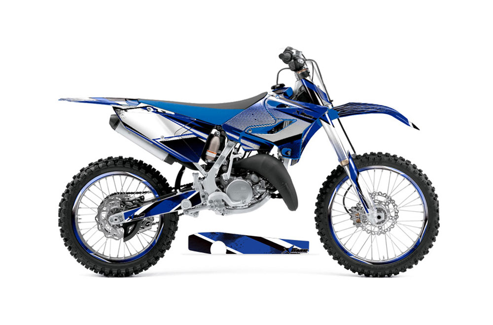 Yamaha YZ125 Dirt Bike Graphic Kit - 2015-2018 Empire Blue