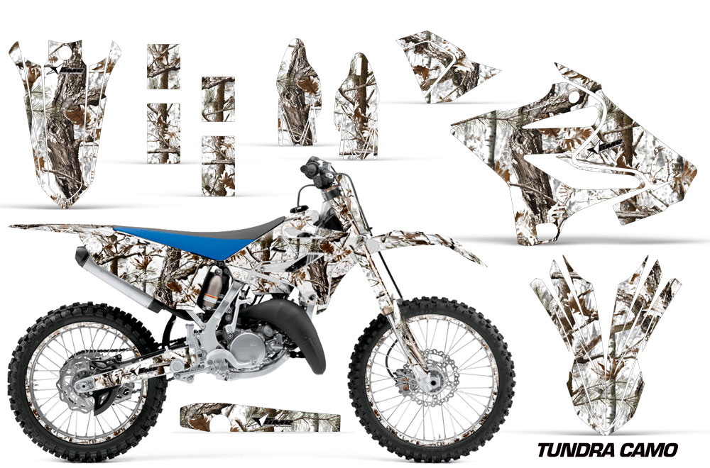 Yamaha YZ125 Dirt Bike Graphic Kit - 2015-2018 Tundra Camo