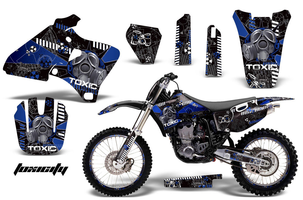 Yamaha YZ400 4 Stroke Dirt Bike Custom Graphic Kit - 1998-2002