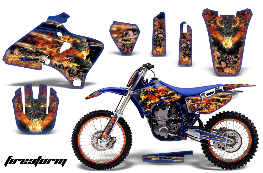 Yamaha YZ426 F 4 Stroke Dirt Bike Custom Graphic Kit - 1998-2002