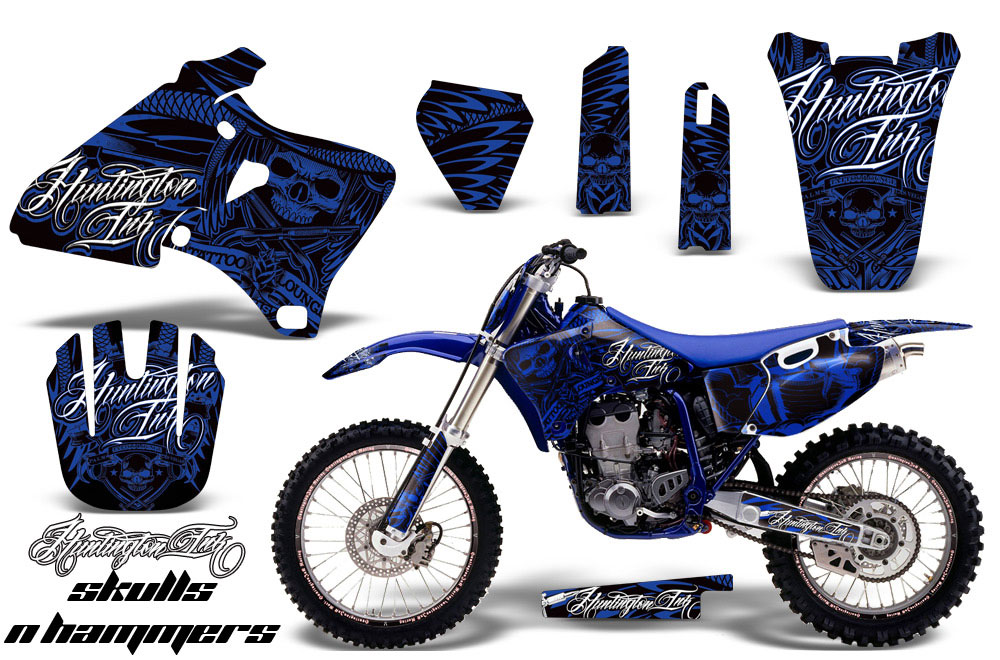 Yamaha YZ426 F 4 Stroke Dirt Bike Custom Graphic Kit - 1998-2002