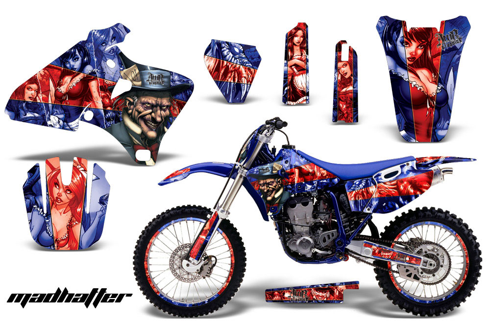 Yamaha YZ426 F 4 Stroke Dirt Bike Custom Graphic Kit - 1998-2002