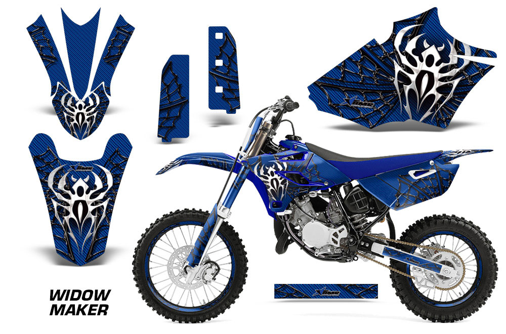 Yamaha YZ85 Dirt Bike Graphic Kit - 2015-2018 Widow Maker Blue