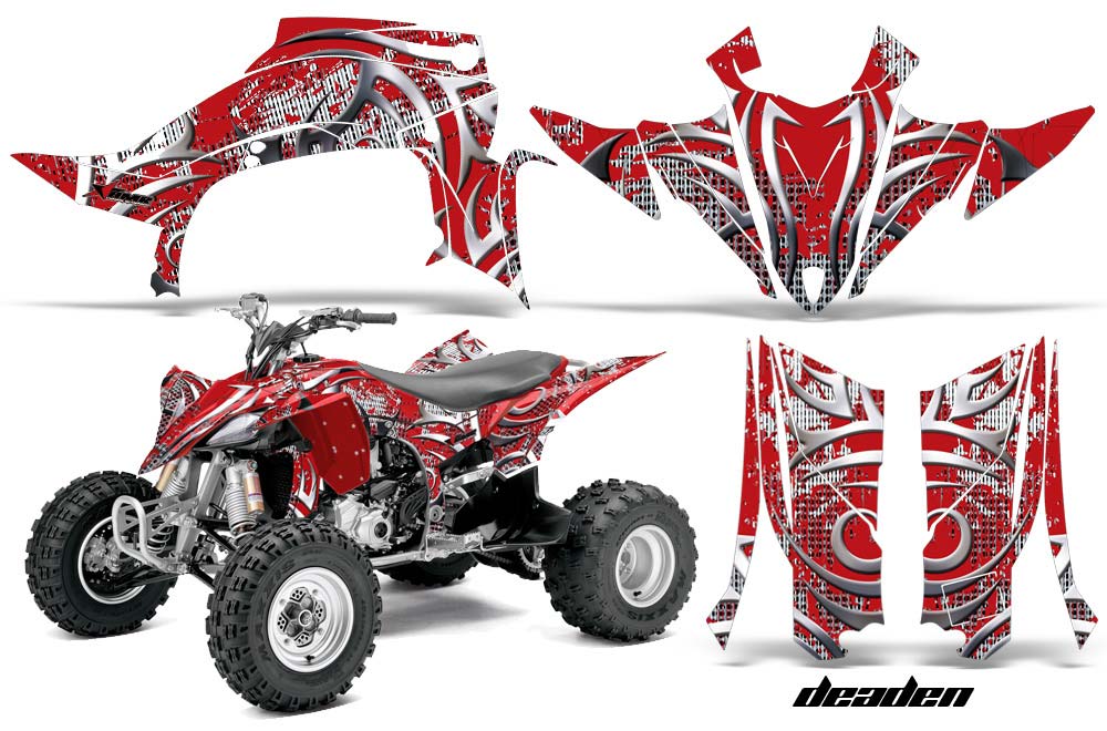Yamaha YFZ 450R / SE ATV Graphic Kit - 2014-2019 Deaden Red